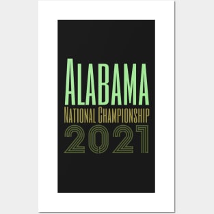 Alabama National Championship Posters and Art